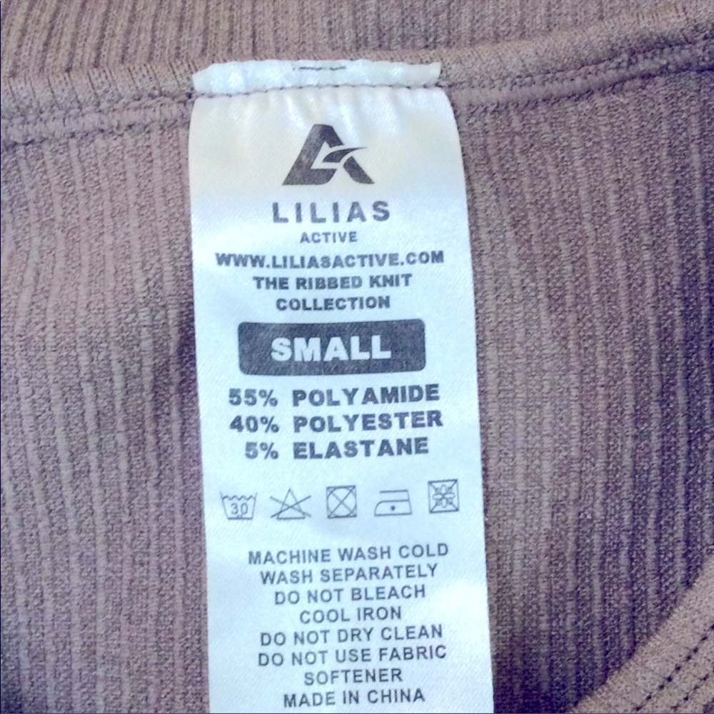 ❌SOLD❌FINAL⬇️EUC🤎LILIA’S🤎SEAMLESS CROPPED TOP - Picture 7 of 7
